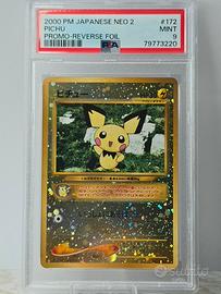 pichu neo file 2 psa 9