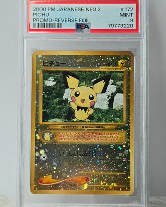 pichu neo file 2 psa 9