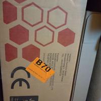 Scrivania Nuova, Bianca, Regolabile in altezza