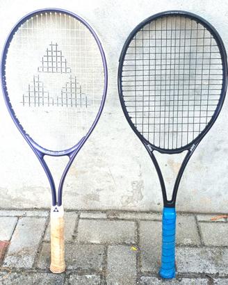 2 Racchette da tennis in alluminio