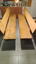 Panche in legno 