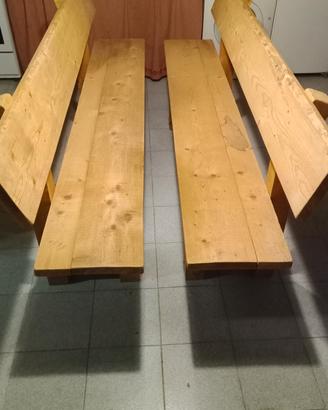 Panche in legno 