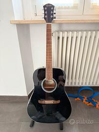 Chitarra acustica Fender FA 125 black