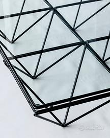 Tavolino Vetro stile Paolo Piva