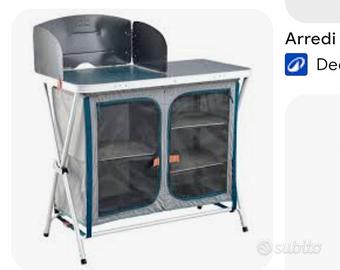 porta cucina campeggio Quechua 