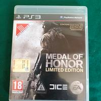 gioco ps3 MEDAL OF HONOR LIMITED EDITION