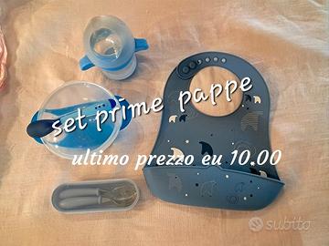 set prime pappe per maschietto