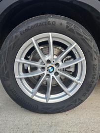 BMW X3 cerchio e gomma R18 ruotino di scorta 