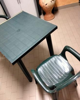 tavolo più sedie