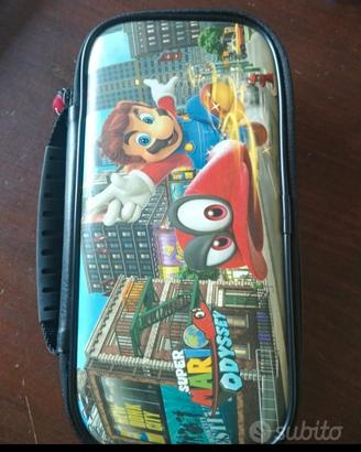 custodia Nintendo switch di Mario odissey