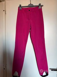 Pantaloni felpati da sci donna