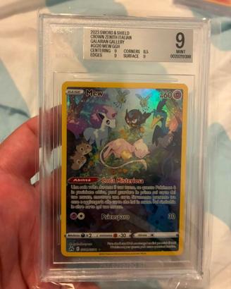Mew BGS9 Pokemon card