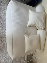 Divano bege pouf  filippo ghezzani