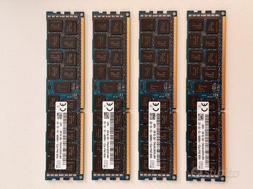 Kit RAM 64GB (4x16GB) SK Hynix DDR3 ECC