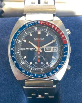 Seiko 6139-6000 JDM Pogue Cronografo Vintage