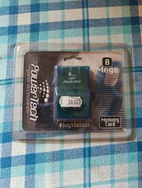 Memory card Sony PS1 8 mb nuova