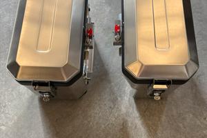 Coppia valigie alluminio Honda Africa Twin