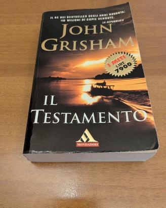 Libro Il testamento di John Grisham