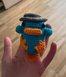 Perry l'Ornitorinco amigurumi
