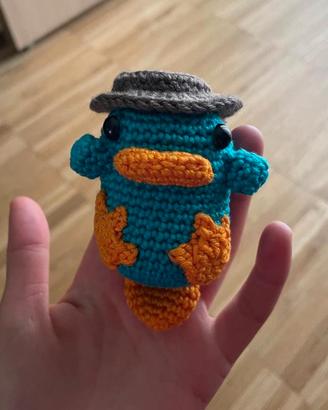 Perry l'Ornitorinco amigurumi
