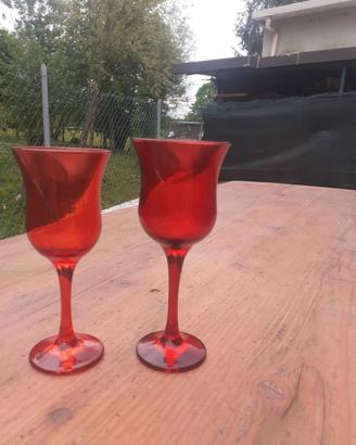 Bicchieri vetro