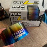 Finalini di scarico HKS Titanium burnt