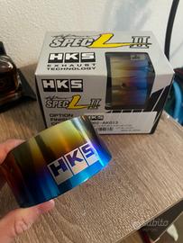 Finalini di scarico HKS Titanium burnt