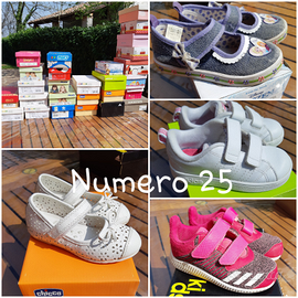 Scarpe bimba numeri dal 21 al 27 come nuove