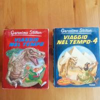 libri di Geronimo Stilton "viaggio nel tempo"
