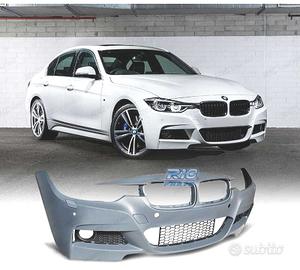 PARAURTI ANTERIORE BMW F30 F31 LOOK M PDC NEBBIE