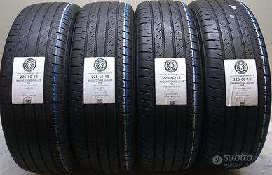 4 GOMME 225 60 18 BRIDGESTONE A66302