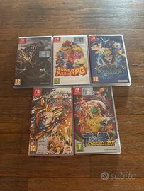 Lotto giochi nintendo switch