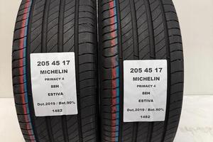 2 gomme 205 45 17 michelin a1482
