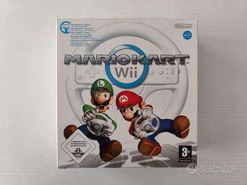 Set videogioco Mario Kart Wii con volante