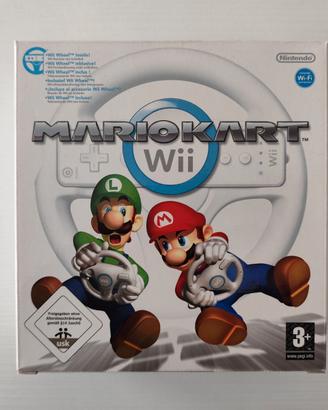 Set videogioco Mario Kart Wii con volante