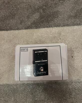 Pedale Sadowsky SBP-2 Bass Preamp V2