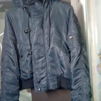 Bomber nero REPLAY taglia S veste grande