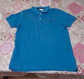 Polo Blu U.S. Polo Assn. Maniche Corte