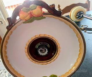 lampadario cucina con ceramica  via veneto 