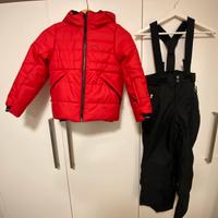 Giacca + pantaloni da sci bambino WEDZE 6 anni