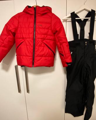 Giacca + pantaloni da sci bambino WEDZE 6 anni