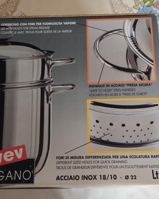 spaghettiera acciaio inox  