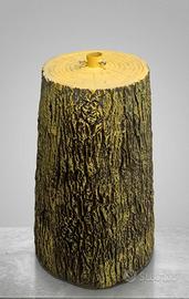 Base albero di Natale colore naturale h55 dia35 cm