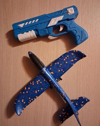 aereoplanino, set giocattoli