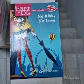 libro per  imparare l'inglese . No risk, no love