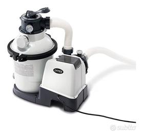 pompa filtro a sabbia krystal Clear intex sx 1500