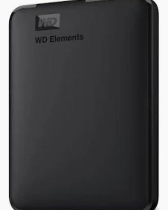 WD Elements 5TB  Hard Disk Esterno Portatile