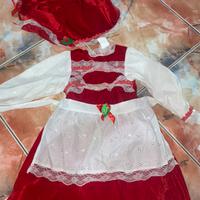 vestito capuccetto rosso