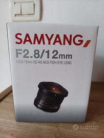 Samyang Fish-Eye Lens 12mm F2.8 Sony E-mount