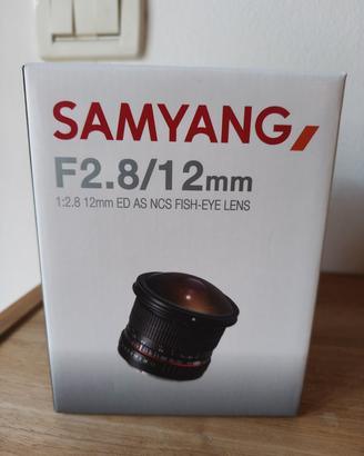 Samyang Fish-Eye Lens 12mm F2.8 Sony E-mount